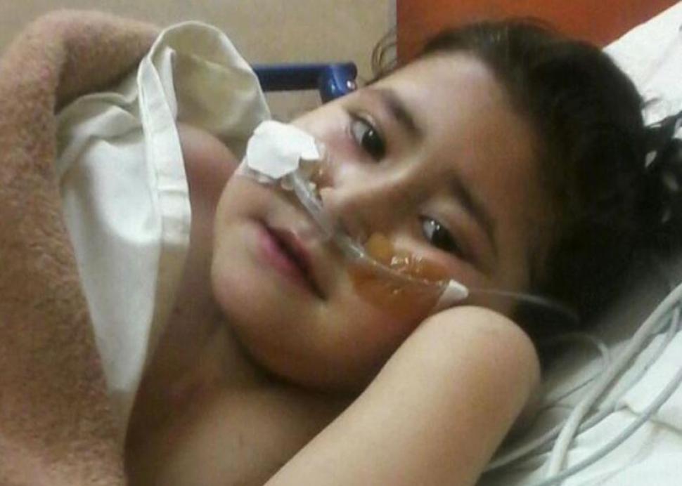 Lourdes luchó hasta el domingo. Foto cedida por la familia