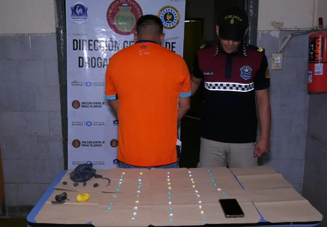 Narcomenudeo, apresado infraganti