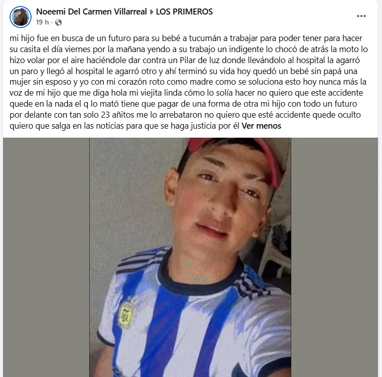 Joven victima
