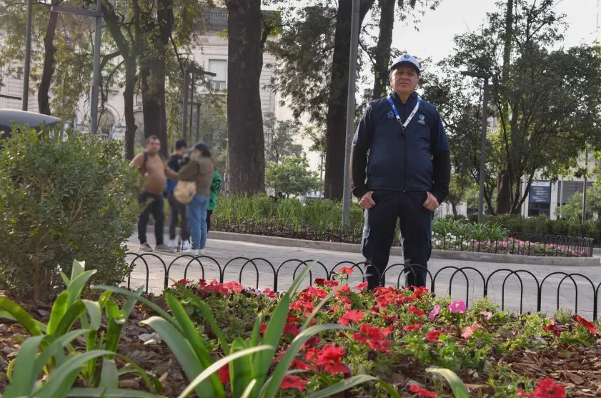 placeros de Plaza Independencia