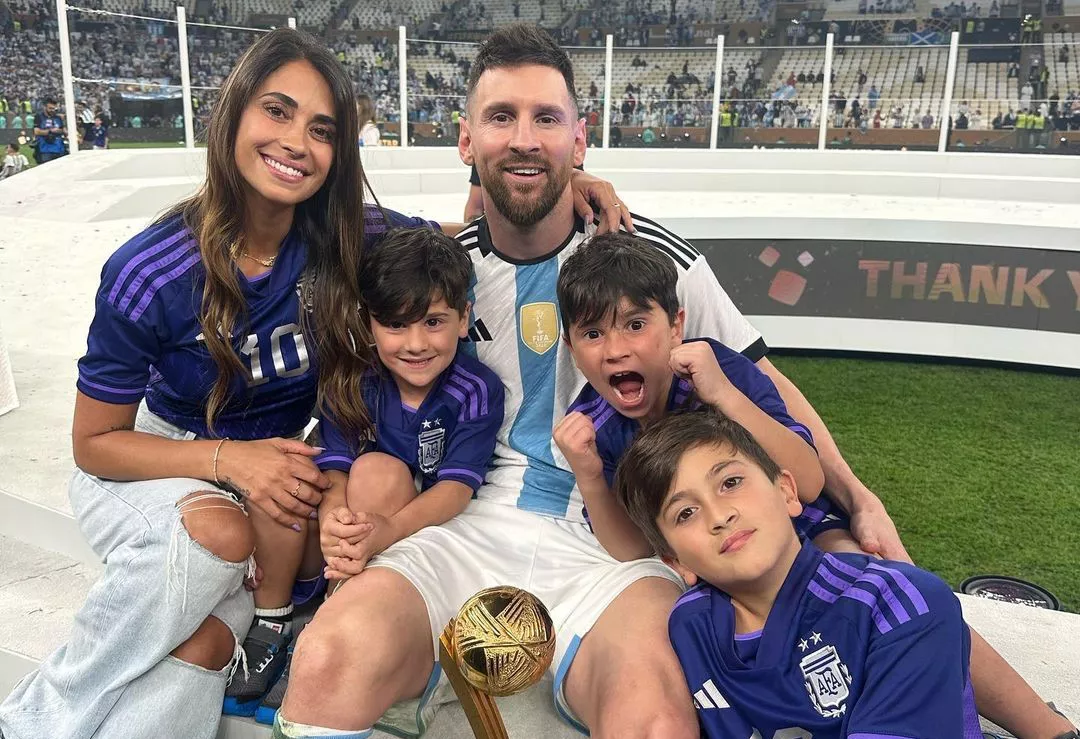 Familia Messi - @Antonela Roccuzzo