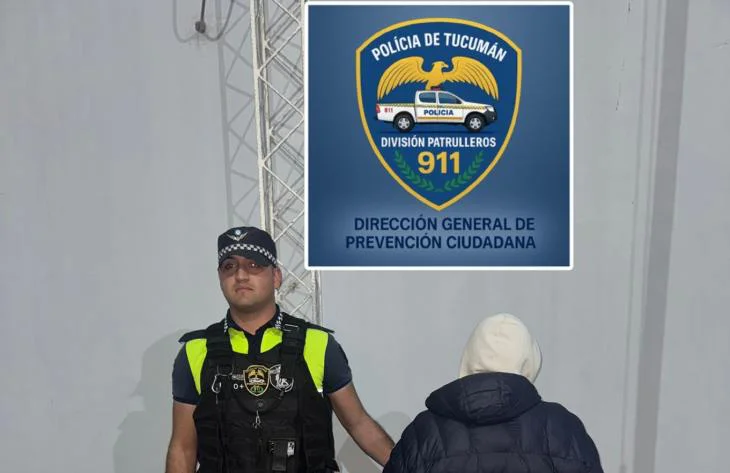 Agresor detenido