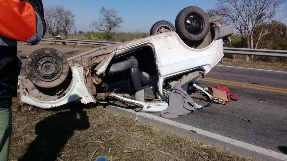 Accidente ruta foto Los Primeros