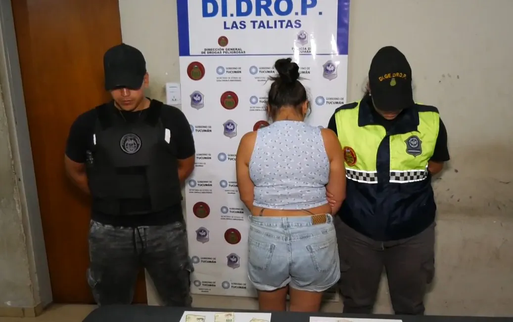 Villa 9 de Julio detienen a una mujer por narcomenudeo
