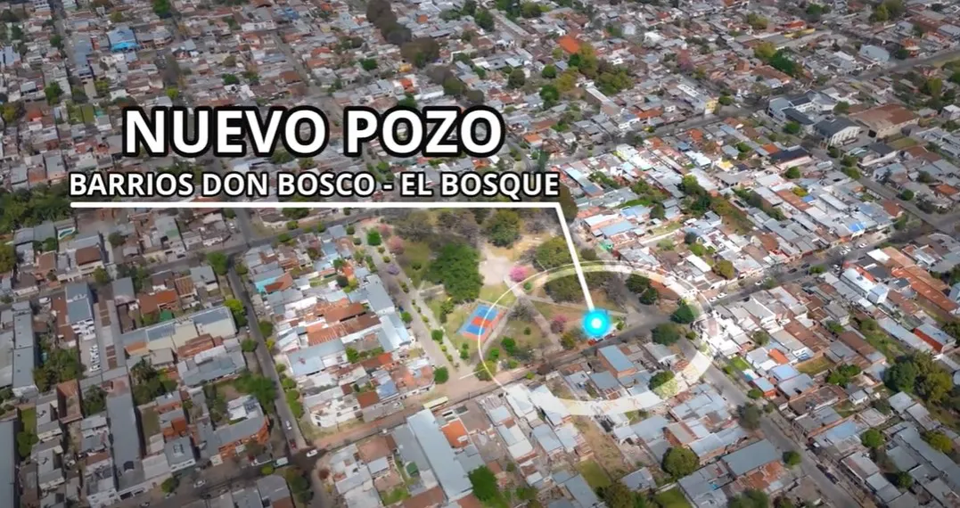 Nuevo Pozo de agua en Barrio Don Bosco-El Bosque