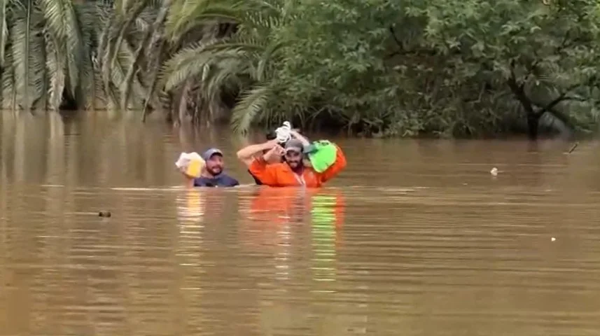 Inundaciones en Lamadrid
