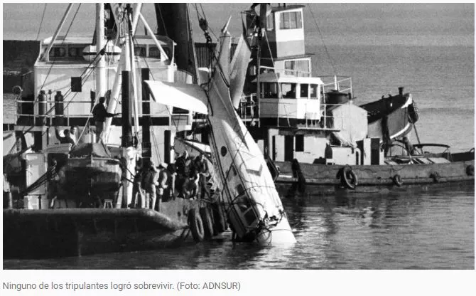 Foto tragedia bailarines (Foto tomada de TN)