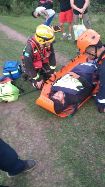 Exitoso rescate en el Cerro San Javier