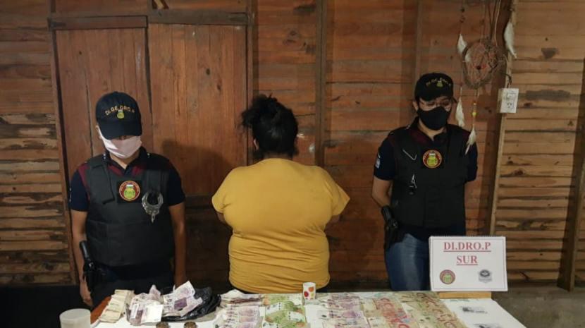 Mujer detenida