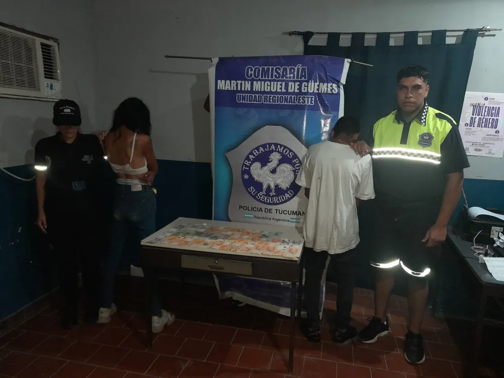 Detienen a una pareja por robo y recuperan parte del botín