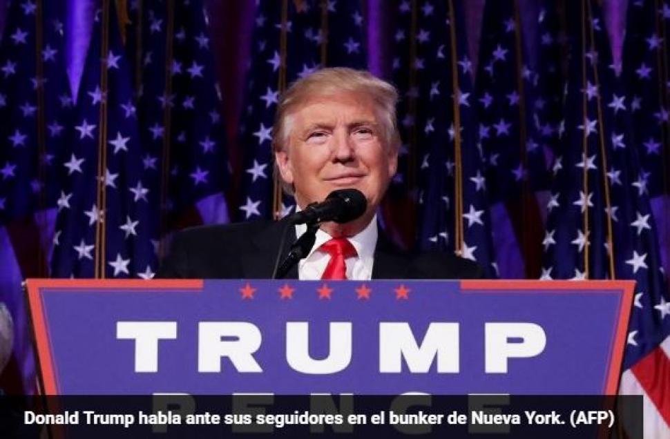 Donald Trump Salió Elegido Como El Nuevo Presidente Desde 2017