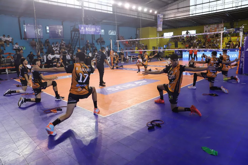 Monteros Vóley previa - Prensa