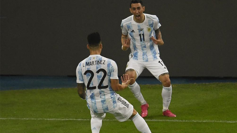 Di Maria, autor del gol en la final de Río de Janeiro (Foto, Télam)