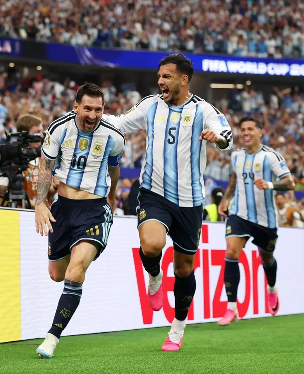 Argentina vs Austria Gol de Messi