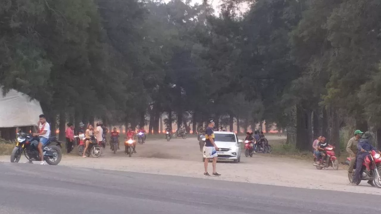 Incendio en Las Cejas