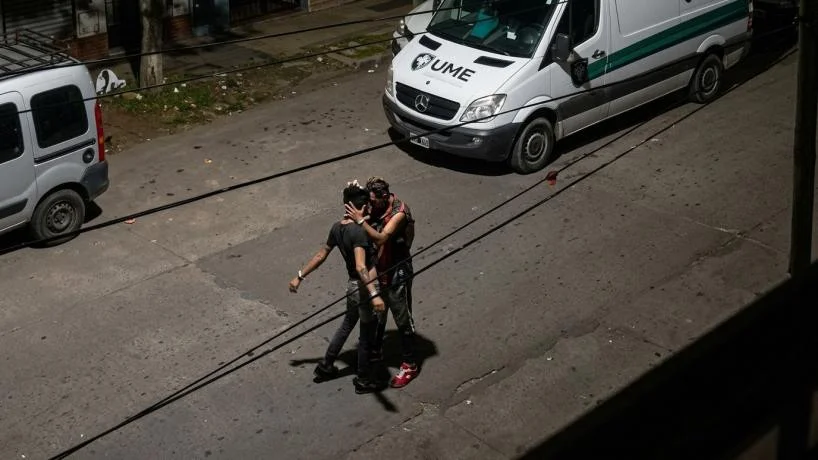 Pareja bailando